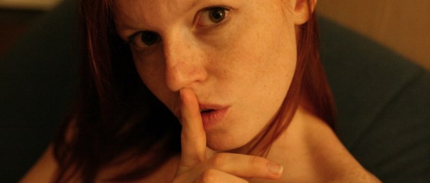Woman Shushing shush