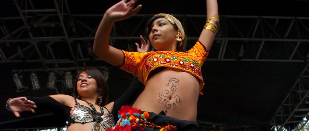 Belly Dancers two belly dancers