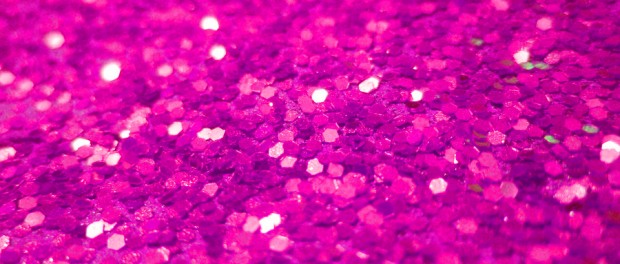 Glitter is Evil glitter close-up