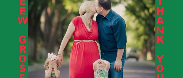 Parental PDA parents kissing in front of kids