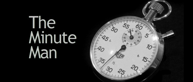 The Minute Man a stopwatch