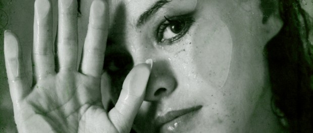 Against the Glass woman pressed against glass