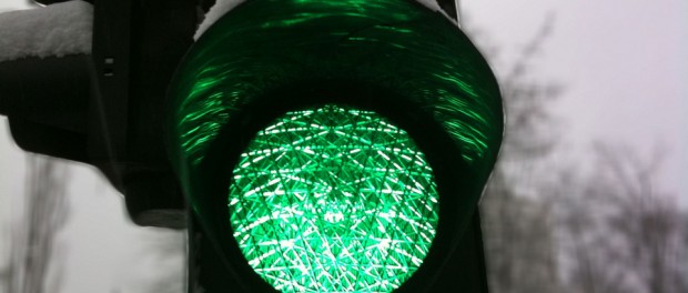 Green Light on the Red Light green traffic light