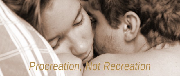 Procreation, Not Recreation good morning kiss on the neck