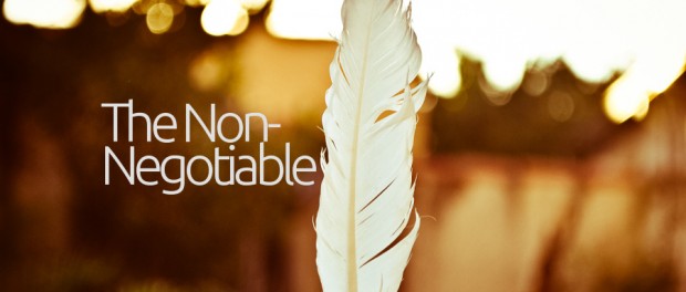 A Ticklish Wife - The Non-negotiable feather