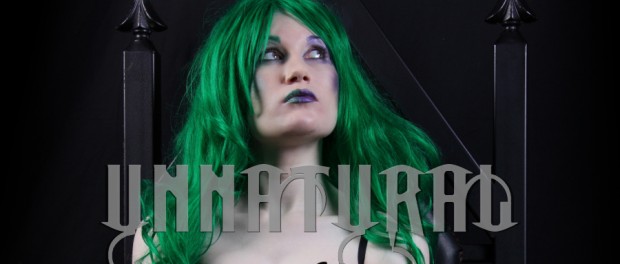 Unnatural Hair Color woman with green hair
