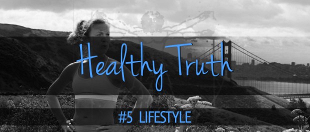 Healthy Truth - Lifestyle woman taking a breather